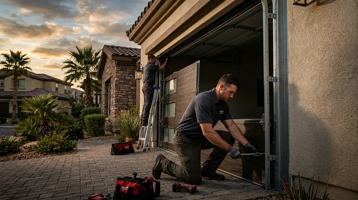 Onyx Garage Door hero